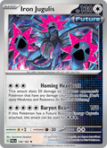 Iron Jugulis 158/182 Paradox Rift English Pokémon card