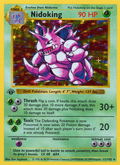 Nidoking 11/102 Base Set English Pokémon card