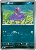 Ekans 23/165 151 English Pokémon card