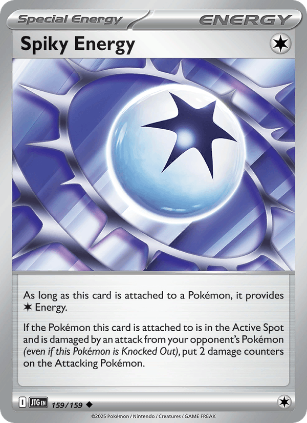 Spiky Energy 159/159 Journey Together English Pokémon card
