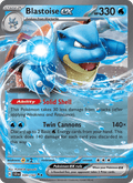 Blastoise ex 30/142 Stellar Crown English Pokémon card