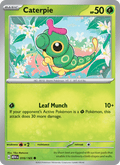 Caterpie 10/165 151 English Pokémon card