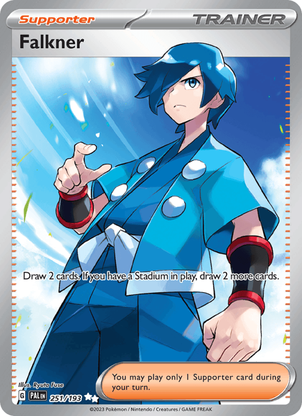 Falkner 251/193 Paldea Evolved English Pokémon card