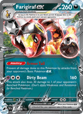 Farigiraf ex 108/162 Temporal Forces English Pokémon card