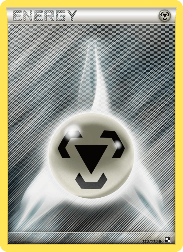 Metal Energy 112/114 Black & White English Pokémon card