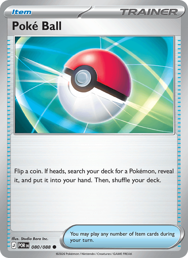 Poké Ball 80/88 Perfect Order English Pokémon card