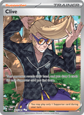 Clive 227/91 Paldean Fates English Pokémon card