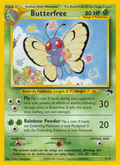 Butterfree 9 Southern Islands English Pokemon card