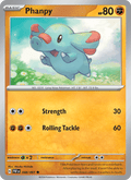 Phanpy 48/91 Paldean Fates English Pokémon card