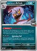 Team Rocket's Arbok 113/182 Destined Rivals English Pokémon card