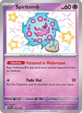Spiritomb 158/91 Paldean Fates English Pokémon card