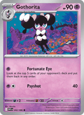 Gothorita 42/86 White Flare English Pokémon card
