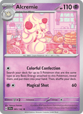 Alcremie 65/142 Stellar Crown English Pokémon card