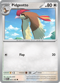 Pidgeotto 17/165 151 English Pokémon card