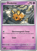 Dedenne 87/191 Surging Sparks English Pokémon card
