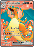 Charizard ex 183/165 151 English Pokémon card