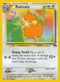 Raticate 6 Southern Islands English Pokemon card