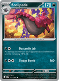Scolipede 117/167 Twilight Masquerade English Pokémon card