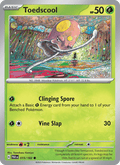 Toedscool 15/182 Paradox Rift English Pokémon card