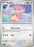 Audino 173/197 Obsidian Flames English Pokémon card