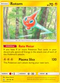 Rotom 50/156 Ultra Prism English Pokémon card