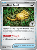 Antique Root Fossil 130/142 Stellar Crown English Pokémon card