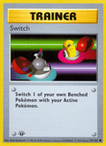 Switch 95/102 Base Set English Pokémon card