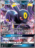 Umbreon GX 80/149 Sun & Moon Base Set English Pokémon card