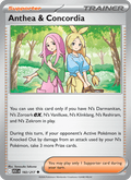 Anthea & Concordia 182/217 Ascended Heroes English Pokémon card