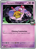 Team Rocket's Chingling 85/182 Destined Rivals English Pokémon card