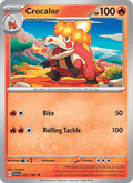Crocalor 37/198 Scarlet & Violet English Pokémon card