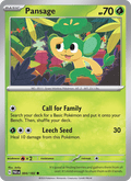 Pansage 4/182 Paradox Rift English Pokémon card