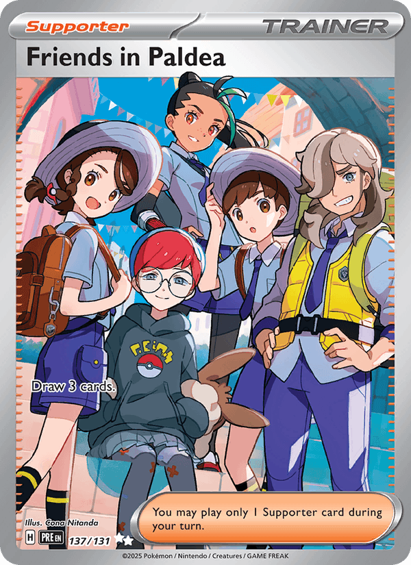 Friends in Paldea 137/131 Prismatic Evolutions English Pokémon card