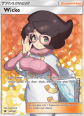Wicke 147/147 Burning Shadows English Pokémon card