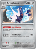 Archaludon 107/142 Stellar Crown English Pokémon card