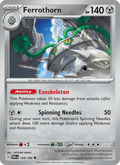 Ferrothorn 128/182 Paradox Rift English Pokémon card