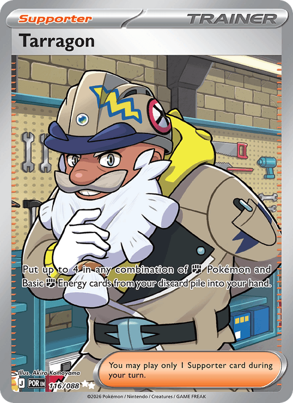 Tarragon 116/88 Perfect Order English Pokémon card
