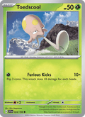 Toedscool 24/198 Scarlet & Violet English Pokémon card