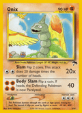 Onix 3 Southern Islands English Pokemon card