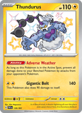Thundurus 139/91 Paldean Fates English Pokémon card