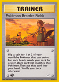 Pokémon Breeder Fields 62 Neo Revelation English Pokemon card