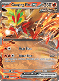 Gouging Fire ex 38/162 Temporal Forces English Pokémon card