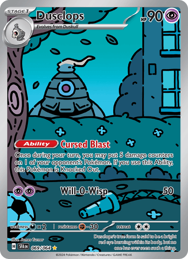 Dusclops 69/64 Shrouded Fable English Pokémon card