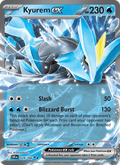 Kyurem ex 28/86 Black Bolt English Pokémon card