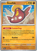 Stunfisk 112/197 Obsidian Flames English Pokémon card