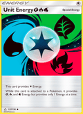 Unit Energy GrassFireWater 137/156 Ultra Prism English Pokémon card