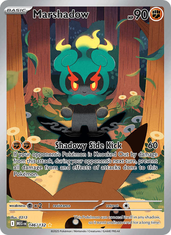 Marshadow 146/132 Mega Evolution English Pokémon card