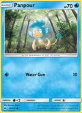 Panpour 36/147 Burning Shadows English Pokémon card