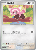 Stufful 52/64 Shrouded Fable English Pokémon card