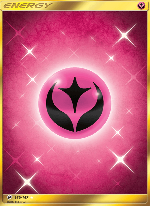 Fairy Energy 169/147 Burning Shadows English Pokémon card